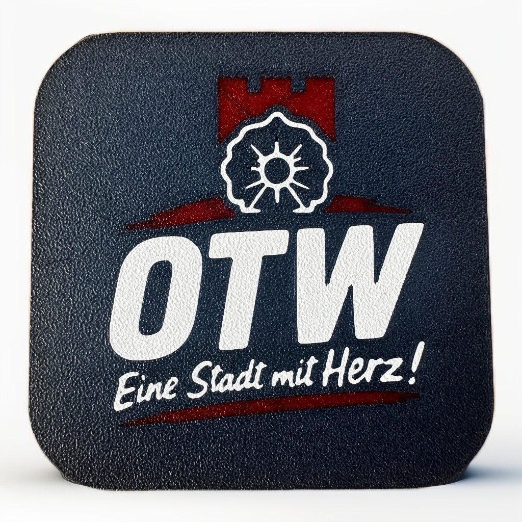 OTW Kühlschrank-Magnet PIN – Eine Stadt mit Herz