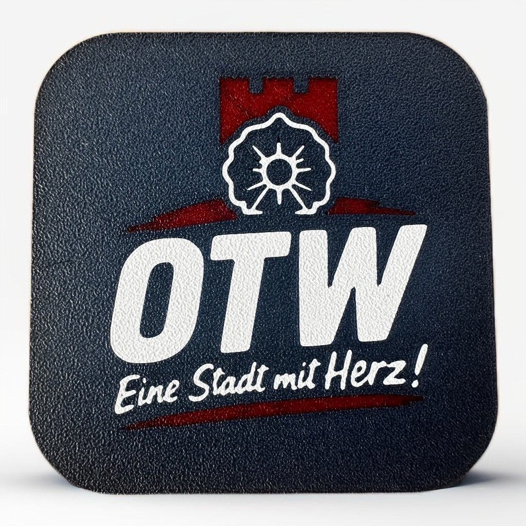 OTW Kühlschrank-Magnet PIN – Eine Stadt mit Herz