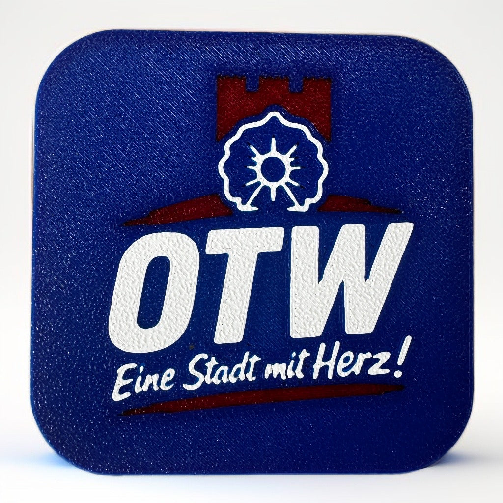 OTW Kühlschrank-Magnet PIN – Eine Stadt mit Herz