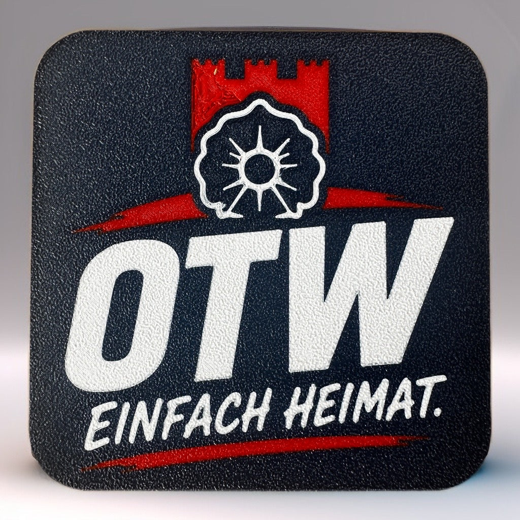 OTW Kühlschrank-Magnet PIN – Eine Stadt mit Herz