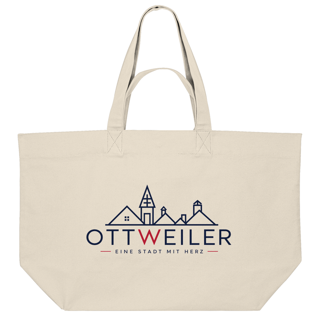 Stofftasche „Ottweiler Eine Stadt mit Herz“ - Organic Shopping-Bag