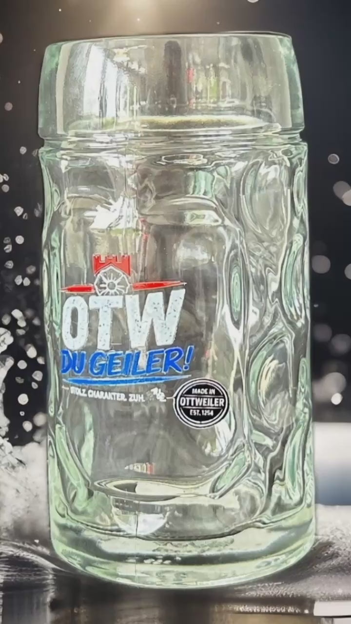 Bierglas „Ottweiler Altstadt“ – Heimat im Glas